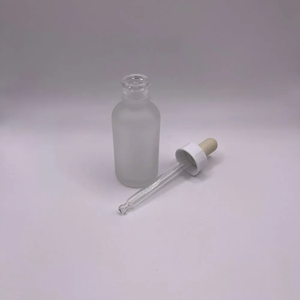 The Ordinary Glass Re-Usable Dropper Bottle EMPTY JAR